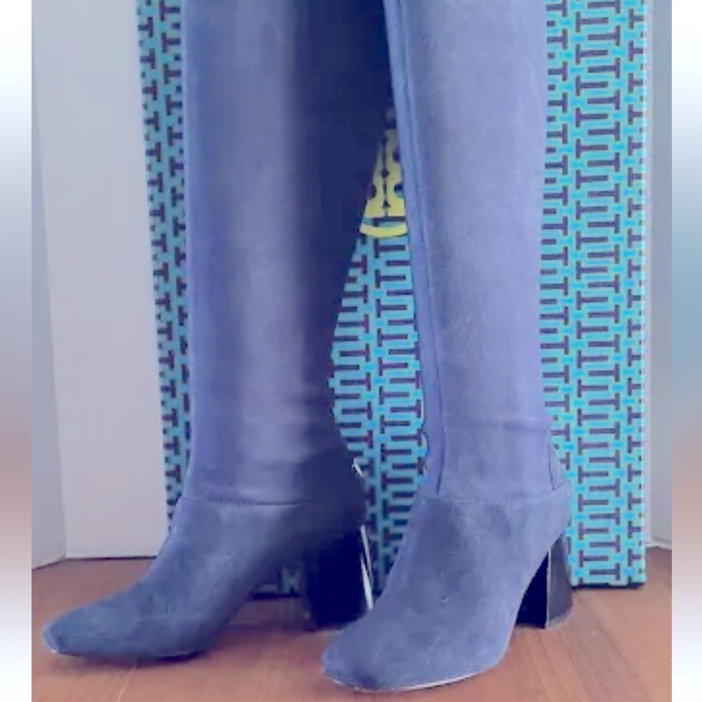 Tory Burch Caitlyn Stretch Tall Boots 6.5